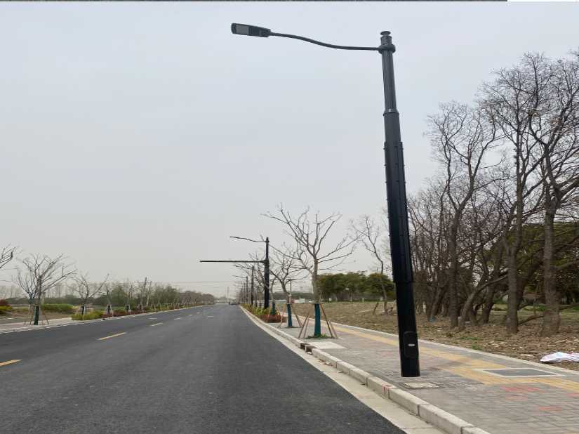 民勤县上海综合杆 太阳能路灯工程